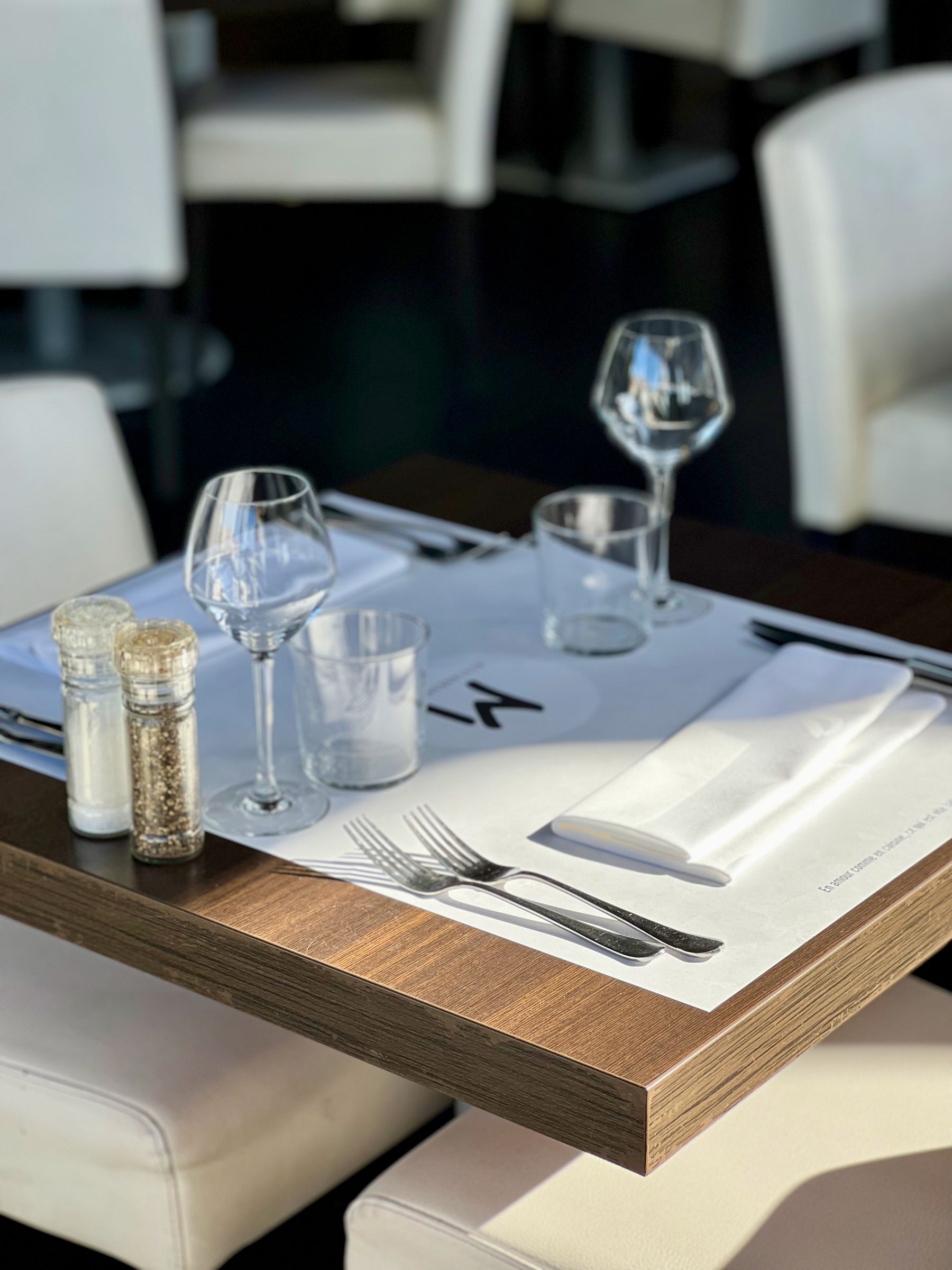 Your private table experience